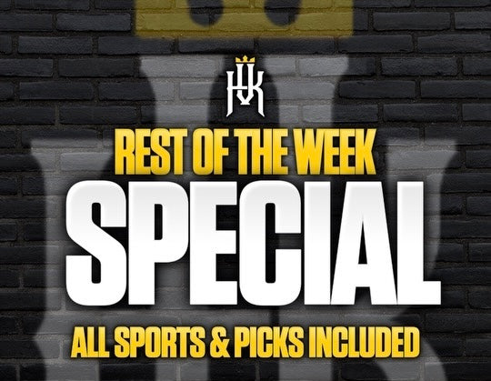 REST OF WEEK SPECIAL (ALL PICKS UNTIL 12/07/25