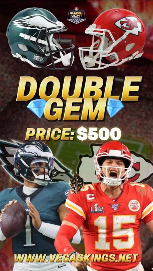💎 200 DIME DOUBLE GEM NFL PLAY (EAGLES  VS. CHIEFS)