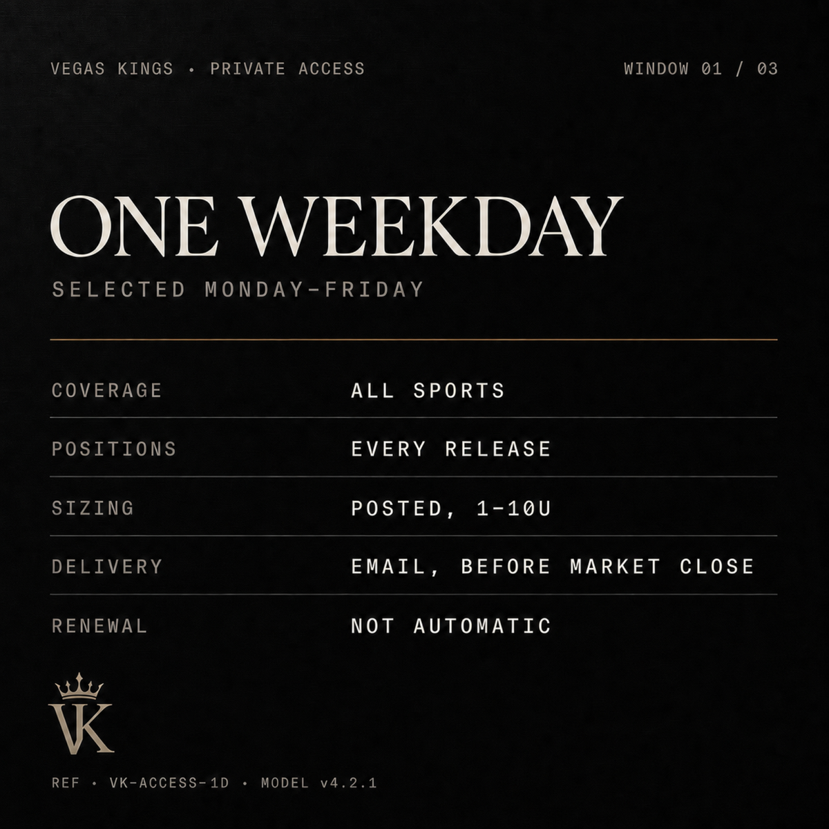 Weekday Access